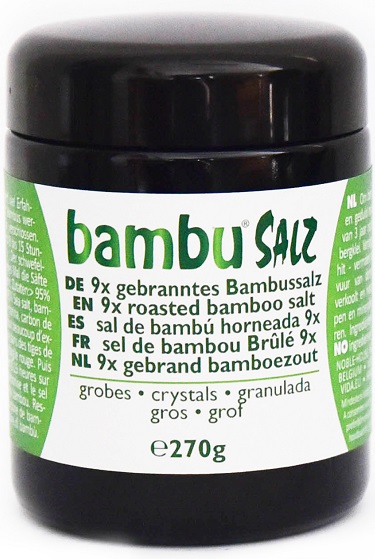 Sel de bambou gros - brulé 9x