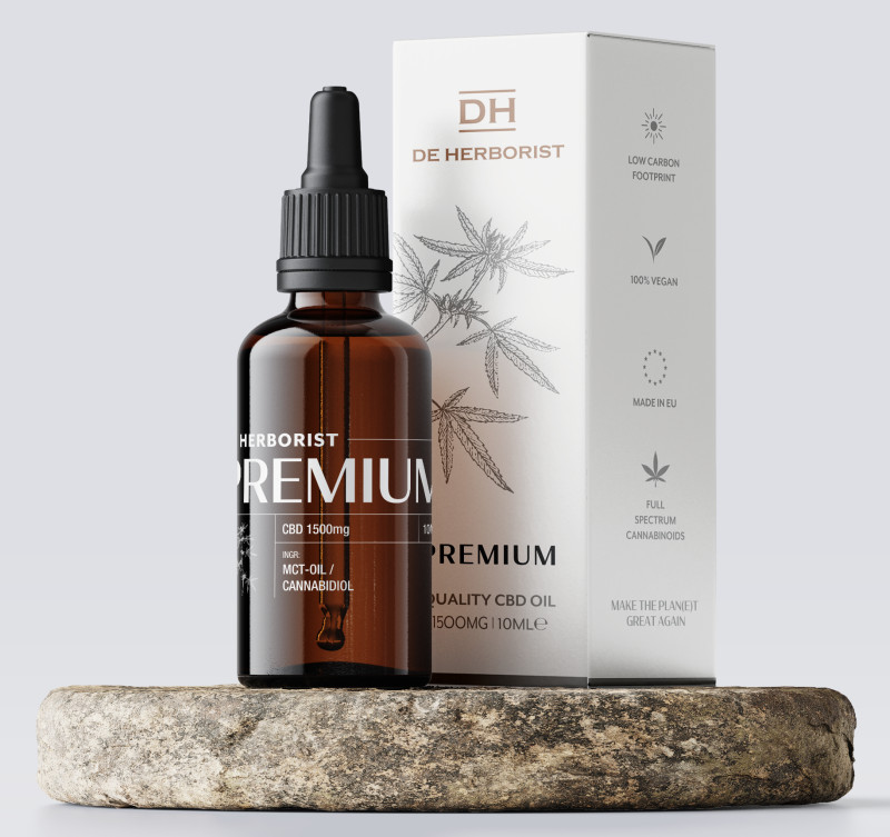 Premium huile CBD oil 1500 mg