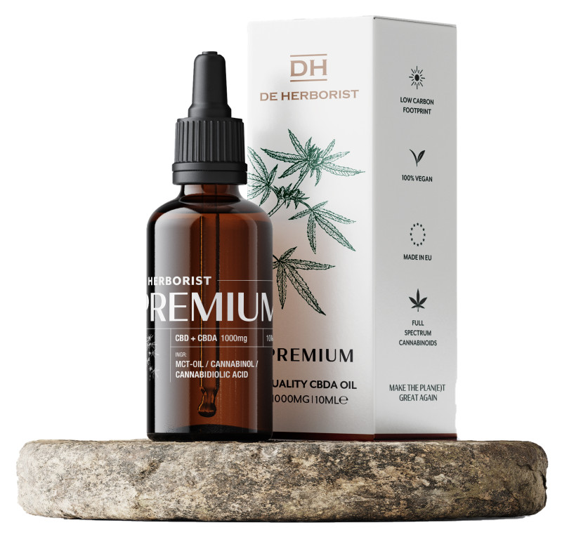 Premium CBD (500 mg) + CBDA (500 mg) oil 1000 mg