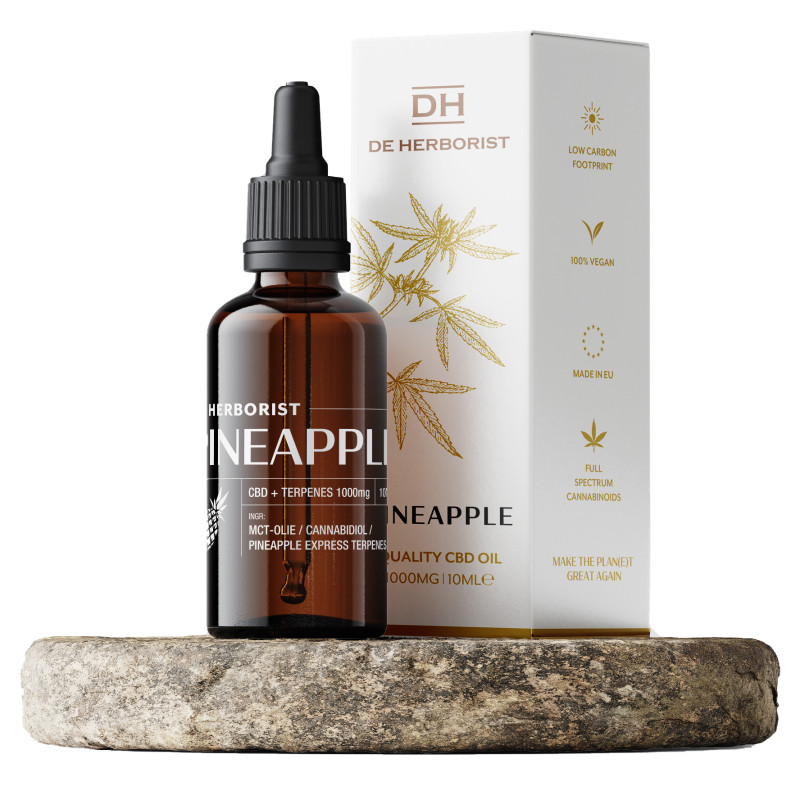 Premium CBD 1000mg oil + pineapple terpenes