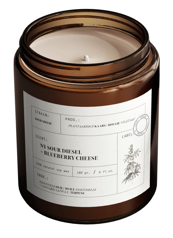 Bougie parfumée Sour Cheese 180 g.