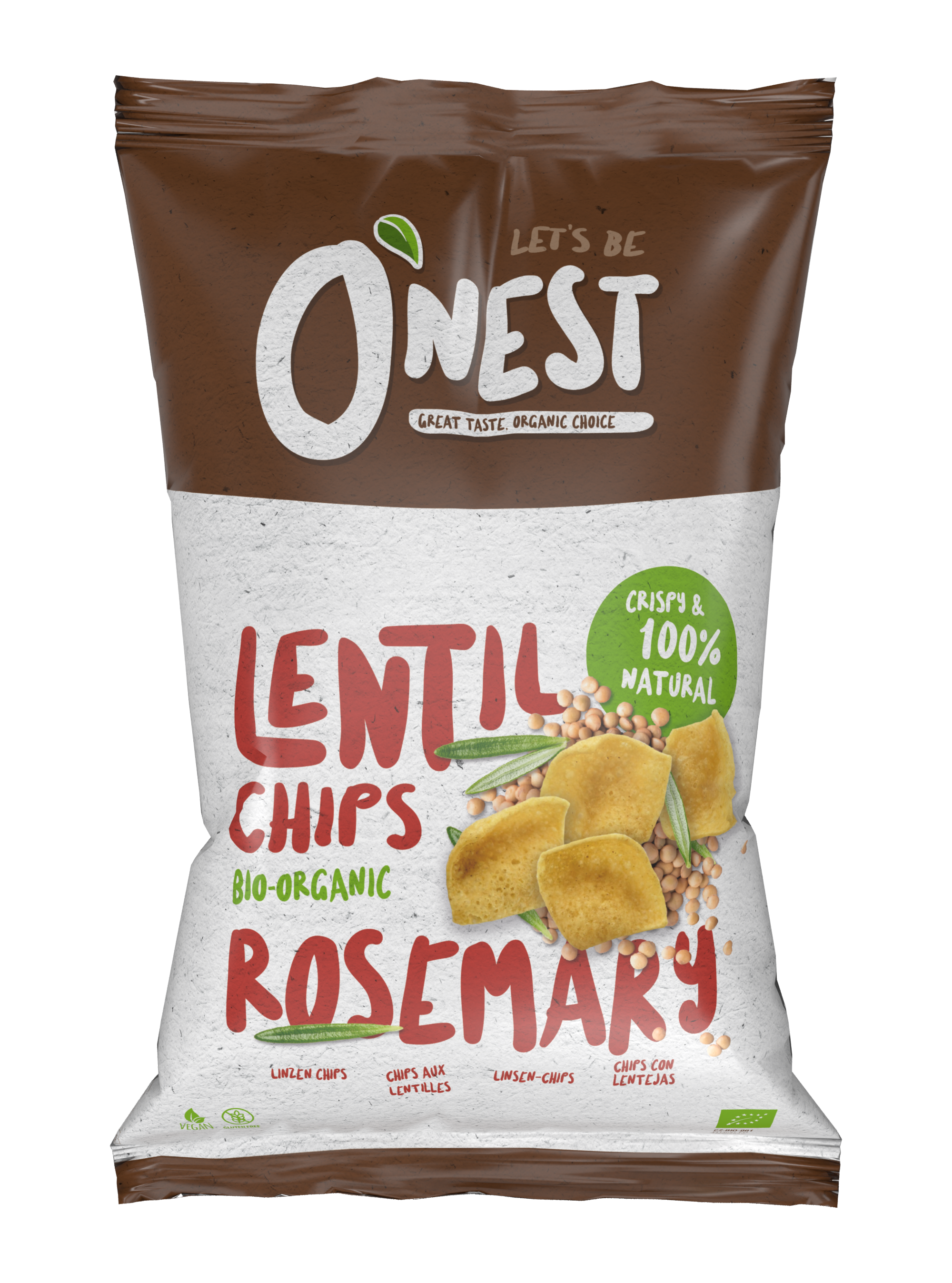 Linzen chips met rozemarijn