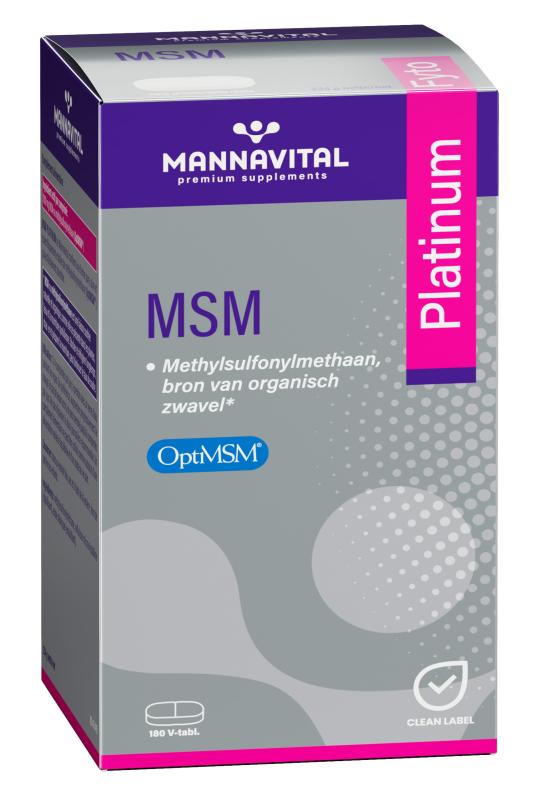 MSM Platinum V-comprimés