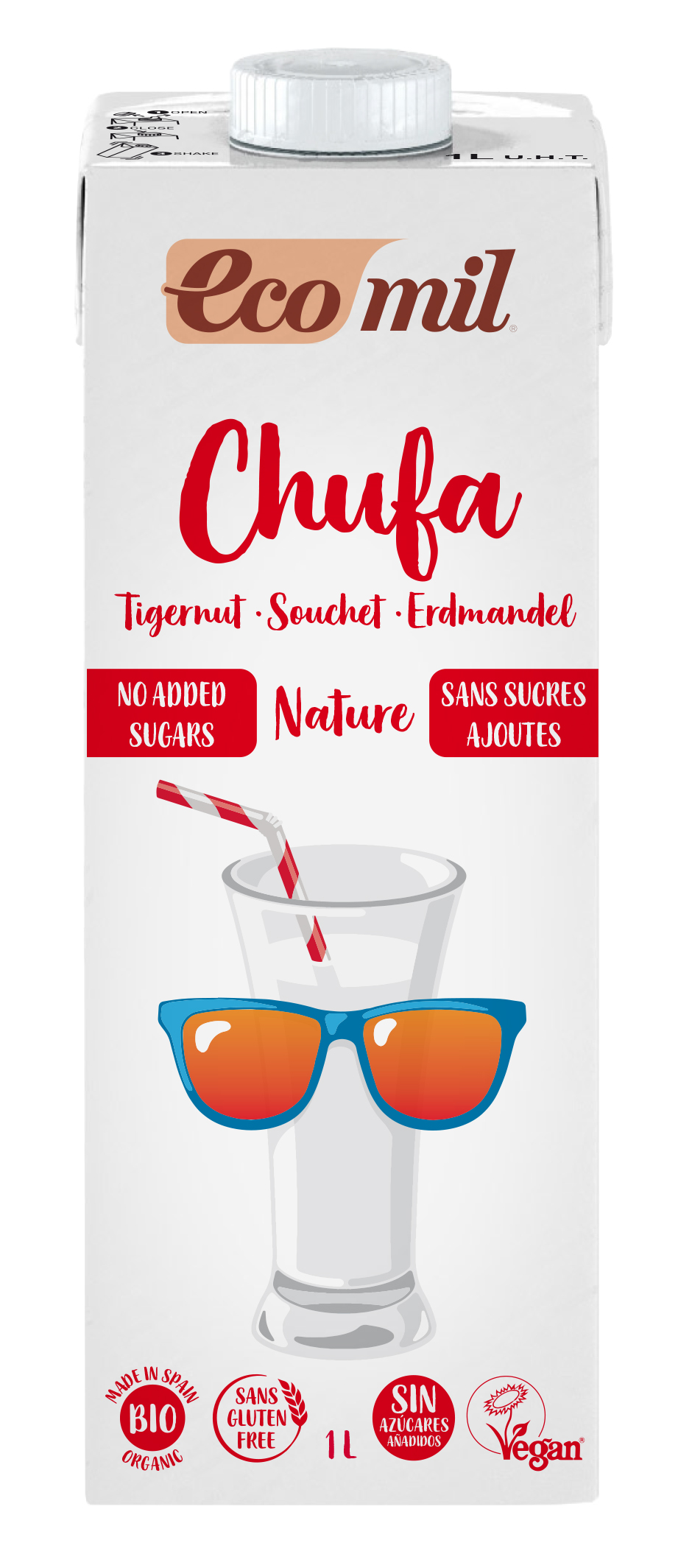 Boisson de chufa non sucrée