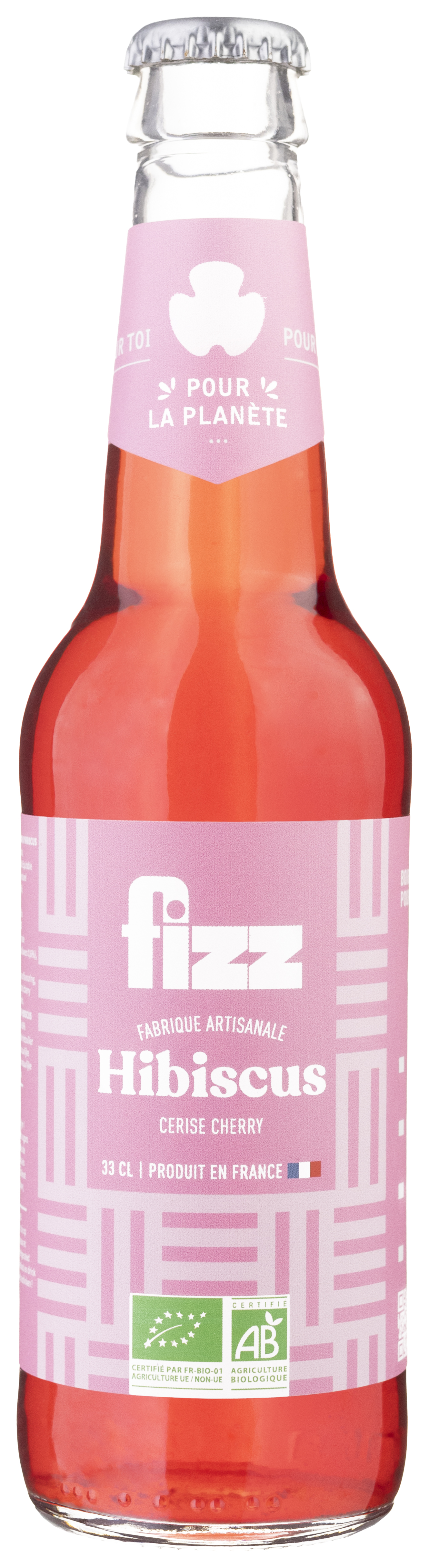Fizz cérise-hibiscus