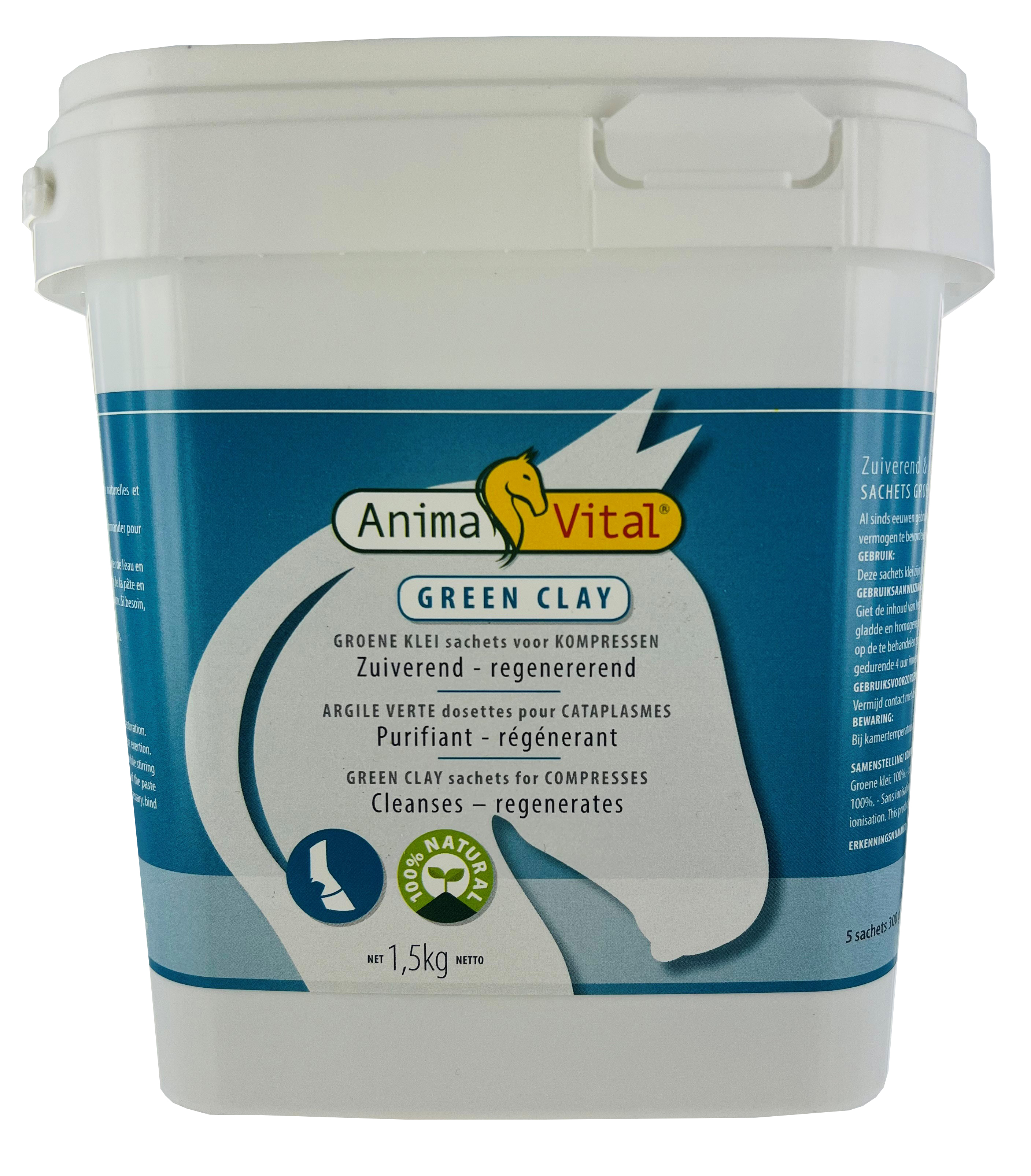 Argile verte (5 sachets de 300 gr)